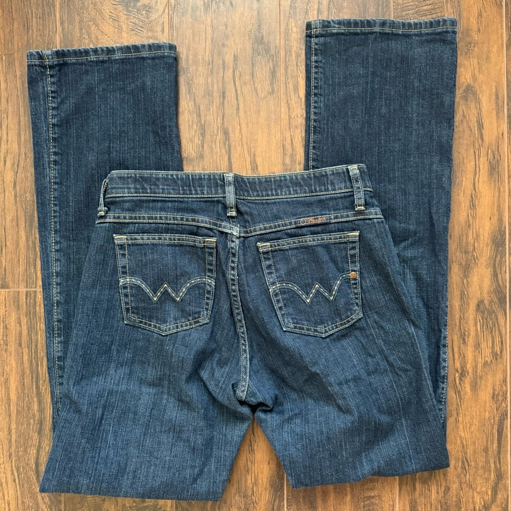 Wrangler Women’s No Gap Waistband Q Baby Jeans